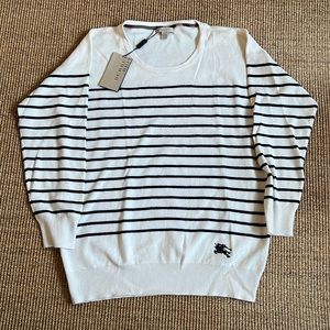 Awesome New With Tag Burberry Sweater. Size XL